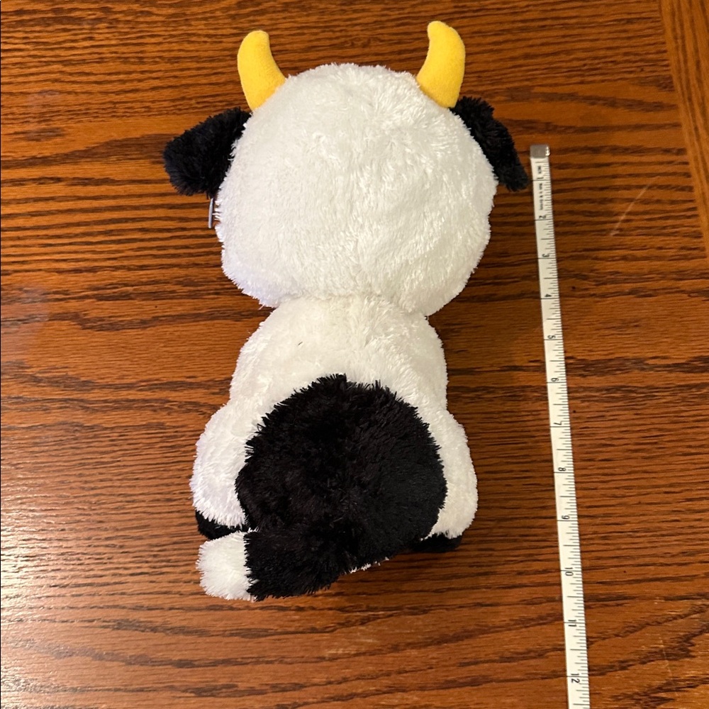 TY beanie boo cow stuffed animal named Daisy with tags - Picture 3 of 5
